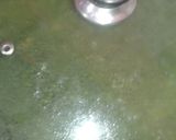 A picture of step 2 of Spinach Pulao.