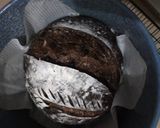 Foto langkah ke 8 dari resep Double Chocolate Sourdough Country Loaf.