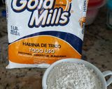 Foto del paso 1 de la receta: Pan árabe casero (sin horno)