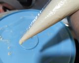 A picture of step 2 of Urad Dal Imarti.
