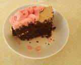 A picture of step 4 of Chocolate birthday cake.