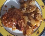 Foto del paso 9 de la receta: Pollo al Horno con Papas con Salsa Fusión Gochujang