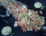 A picture of step 4 of Taka Tak Bhel.