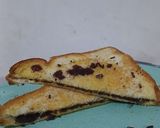 Foto langkah ke 4 dari resep Roti Panggang Meses Coklat.