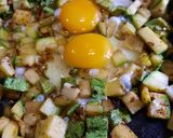 Foto del paso 3 de la receta: Zucchini revuelto con huevo a la chapa