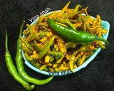 मसाला मिर्च इंस्टेंट (Masala Mirch instant recipe in Hindi) रेसिपी चरण 3 फोटो