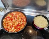 Foto del paso 6 de la receta: Cuscús con guiso de pollo con garbanzos