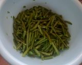 Foto del paso 1 de la receta: Porotos Verdes Fritos con Fiambre