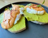 Foto do passo 14 de Tosta de abacate com ovos benedict