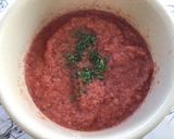 Une image de l'étape 4 de Purée rouge d Halloween aux panais betteraves et pommes fruits.