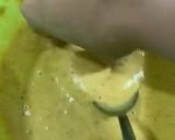 A picture of step 5 of Aloo k pakoray.