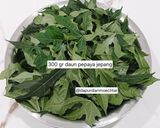 Foto langkah ke 1 dari resep Rendang Daun Pepaya Jepang.
