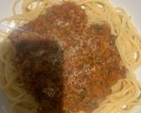 A picture of step 5 of My “go to” bolognese.