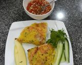 Hình bước làm 8 của món Bánh xèo ngày mưa!