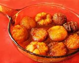 A picture of step 6 of Moong dal gulab jamun.