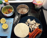 Foto del paso 2 de la receta: Quesadillas vegetarianas con mix de quinoa