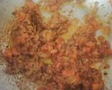 A picture of step 7 of Tuvar dal.