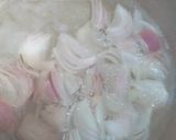 A picture of step 3 of White karahi #Ramadankityari.