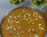 A picture of step 5 of Mohanthal (Traditional Indian Fudge).