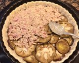 Foto del paso 12 de la receta Tarta de berenjenas y carne picada con masa brisa, sin gluten