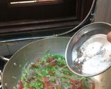 A picture of step 2 of Maggi noodles vegetables spring roll.
