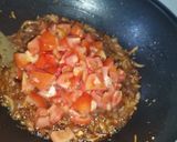 A picture of step 1 of Koyla Karahi ❤😍.