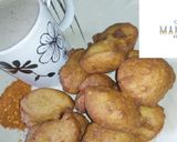 A picture of step 3 of Kunun gyada da kosai.