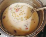 A picture of step 5 of Sago payasam kheer /sabudana kheer.