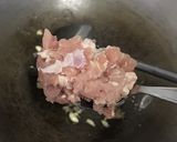 รูปขั้นตอนการทำที่ 1 ของ “ผัดบวบหมูสับ”