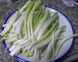 Foto del paso 3 de la receta Puerros a la plancha con jamón