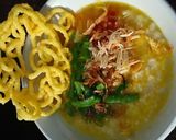 Foto langkah ke 5 dari resep Bubur Ayam Rumahan.