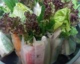 A picture of step 2 of Vietnamese Spring Rolls with Dipping Sauce.