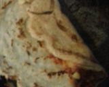 A picture of step 7 of Vegetables stuffed sweet cheela, made with wheat flour.