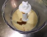Une image de l'étape 1 de Sauce salade aux fruits, melfor et noisette.