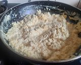 A picture of step 2 of PANEER KALAKAND.