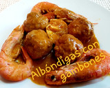 Foto del paso 13 de la receta: Albóndigas con gambones (sin gluten)
