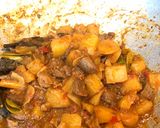 Foto langkah ke 8 dari resep Sambal kentang hati ayam.