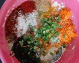 A picture of step 2 of Baked Oats Veggie Handvo.