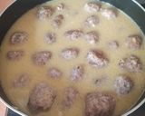 Foto del paso 4 de la receta: Albóndigas con salsa de ostras y almendras