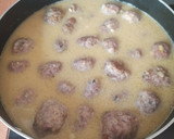 Foto del paso 4 de la receta: Albóndigas con salsa de ostras y almendras