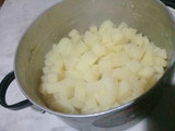 Queso de papa  (Queso vegano)
