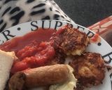 A picture of step 3 of Hash browns.