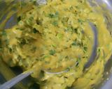 A picture of step 15 of Pakoda platter.
