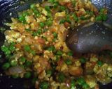 A picture of step 4 of Paneer Bhurji with Peas.