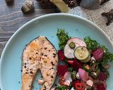 รูปขั้นตอนการทำที่ 3 ของ กรีกสลัด สูตรผักตามใจฉันชอบ Greek Chopped Salad