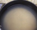 A picture of step 3 of Shola - The blend of Spinach and Lentils.