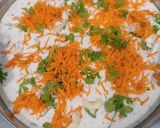 A picture of step 10 of Suji Thattu idli.