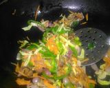 A picture of step 8 of Baked bread pakoda with veggies tadka.