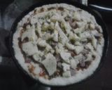 Foto del paso 15 de la receta: Pizza rellena y otra con levadura