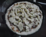 Foto del paso 15 de la receta: Pizza rellena y otra con levadura